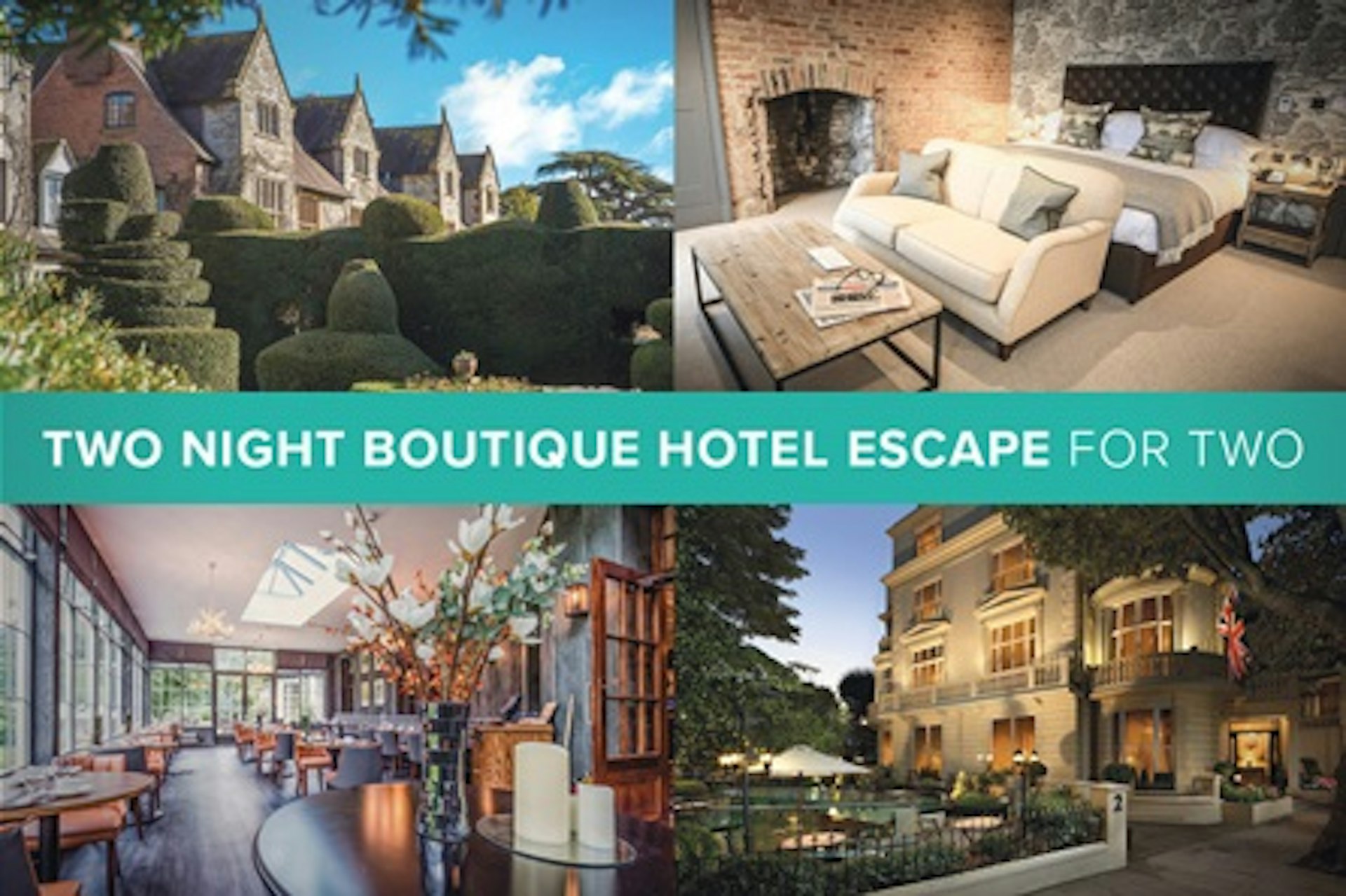 Two Night Boutique Hotel Escape for Two 1