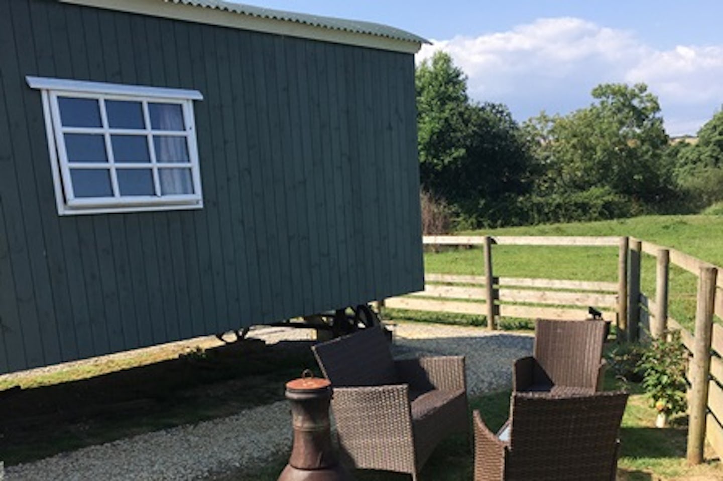 Two Night Devon Shepherds Hut Break for Four