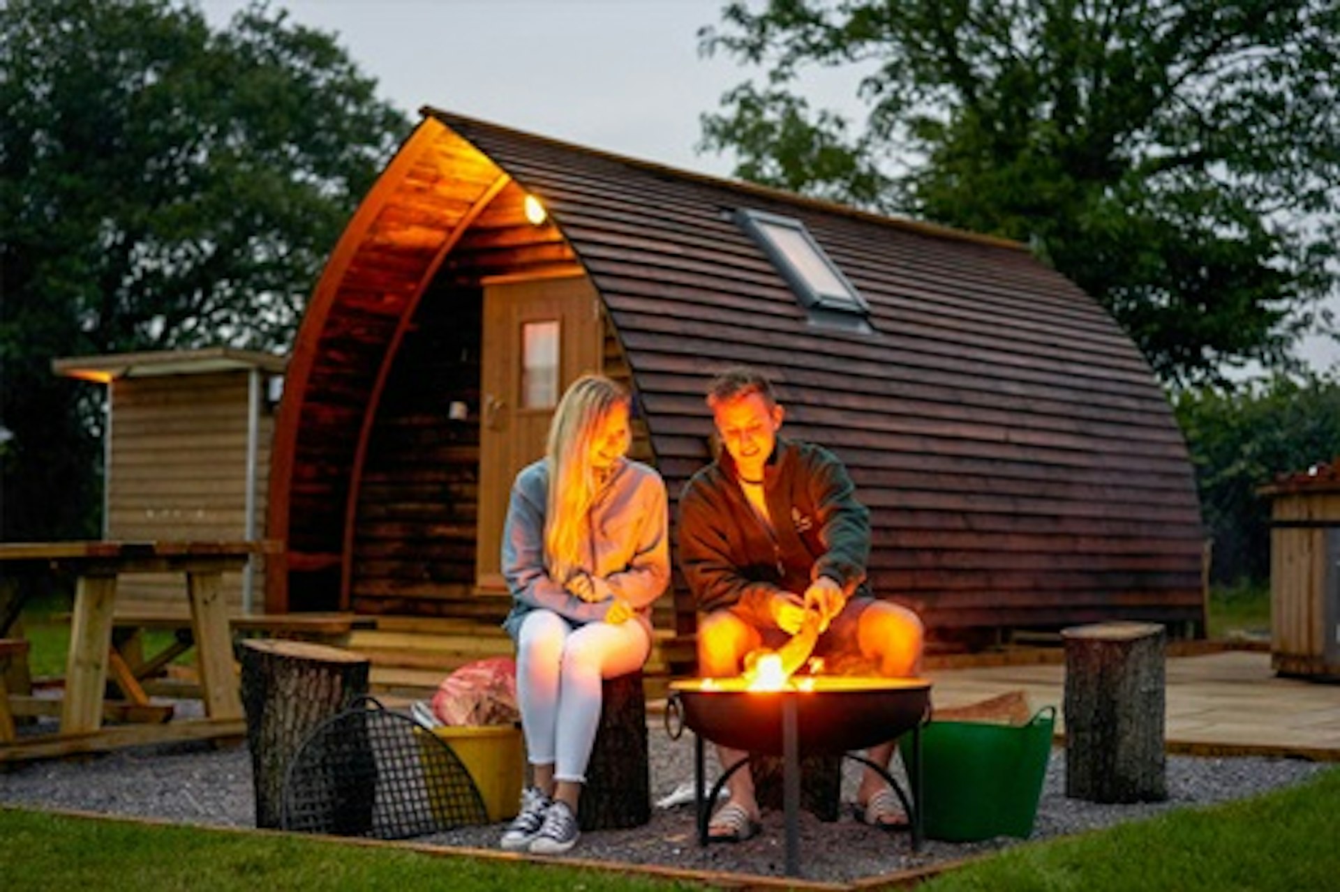 Two Night Glamping Break for Two at Secret Valley, Somerset 1