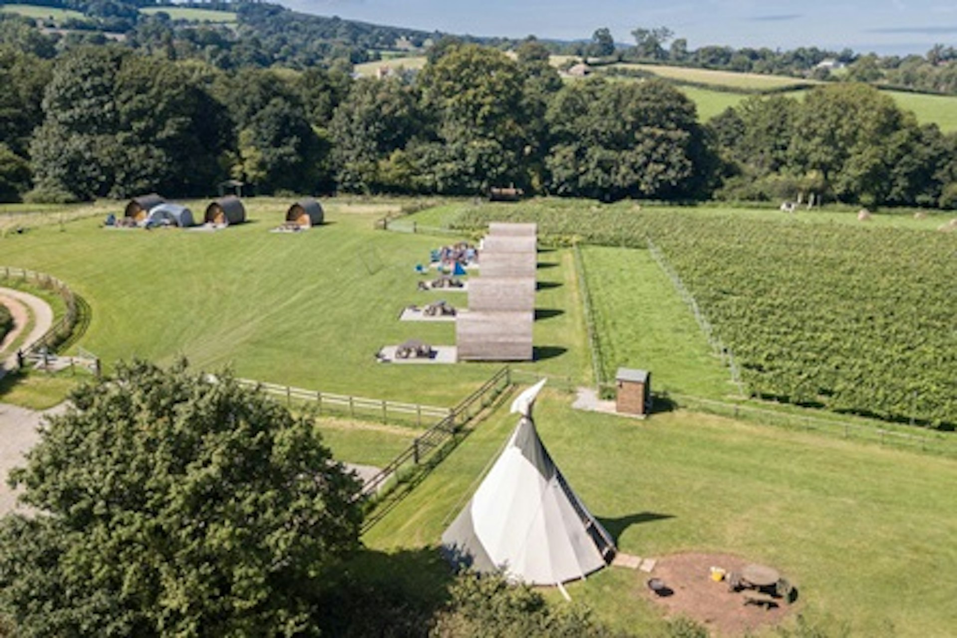 Two Night Glamping Break for Two at Secret Valley, Somerset 4