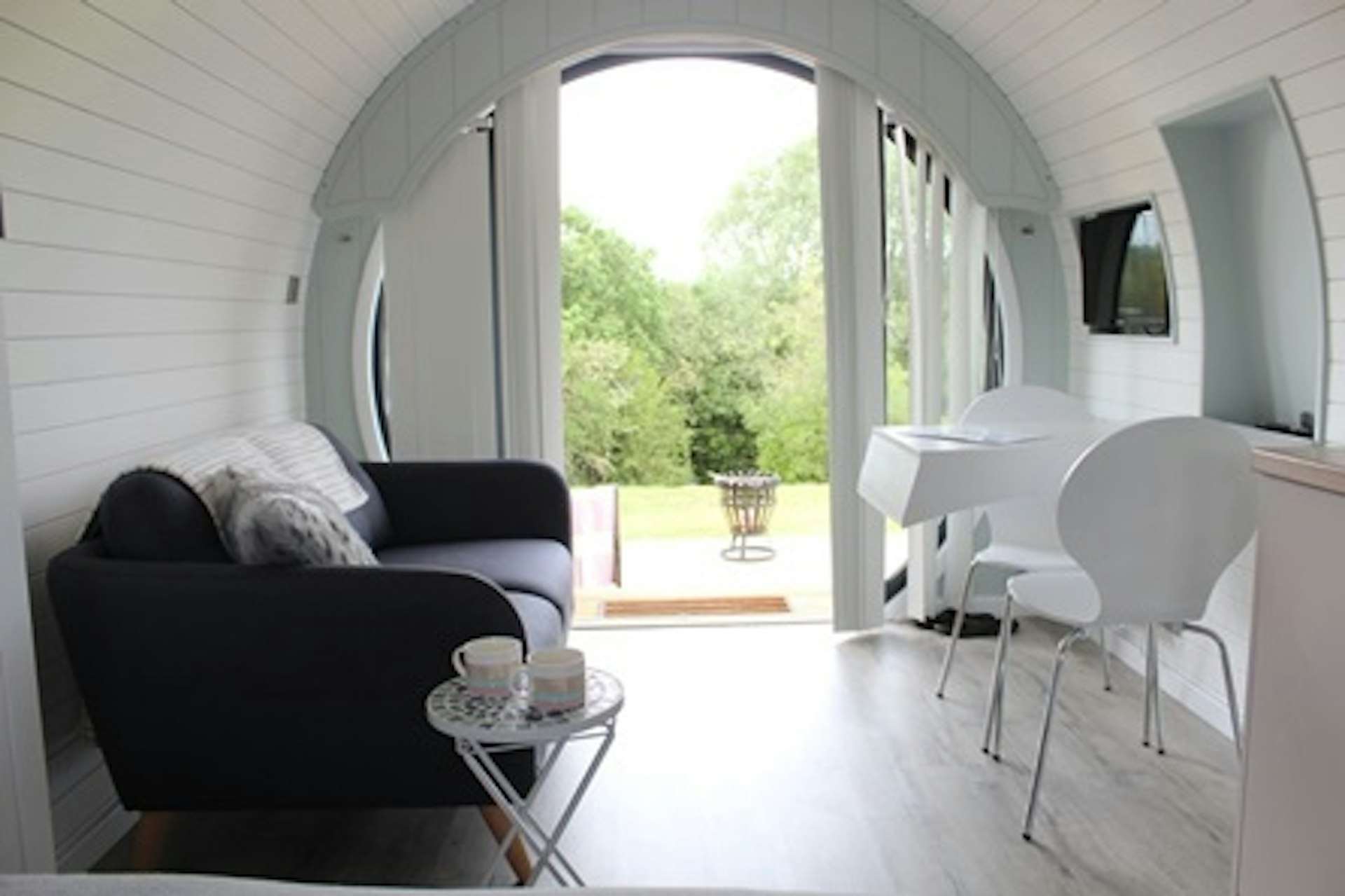 Two Night Luxury Glamping Pod Stay for Two at New Lodge Farm, Rockingham Forest 3