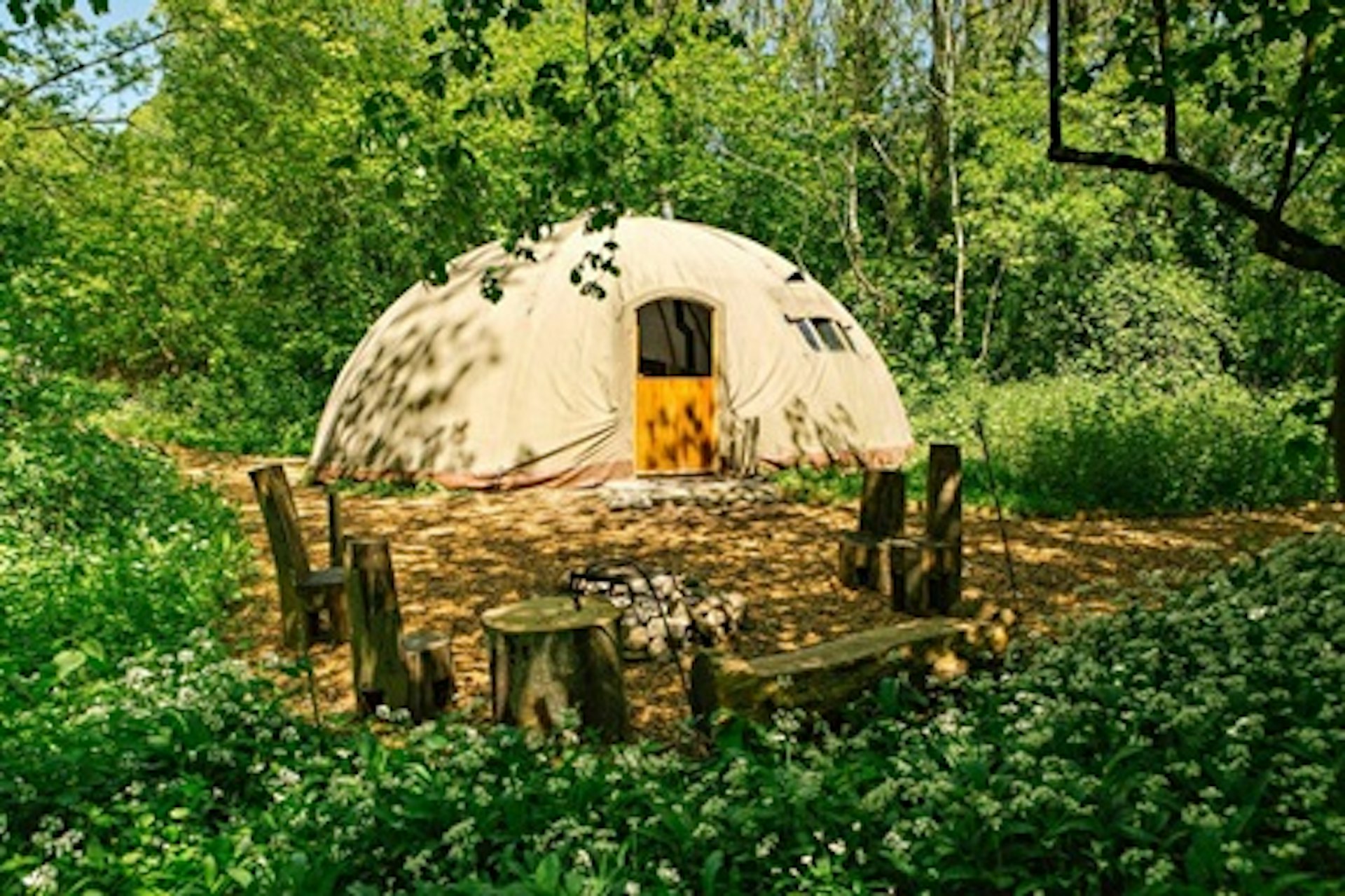 Two Night Midweek Break in a Luxury Persian Tent for Two at Penhein Glamping 1
