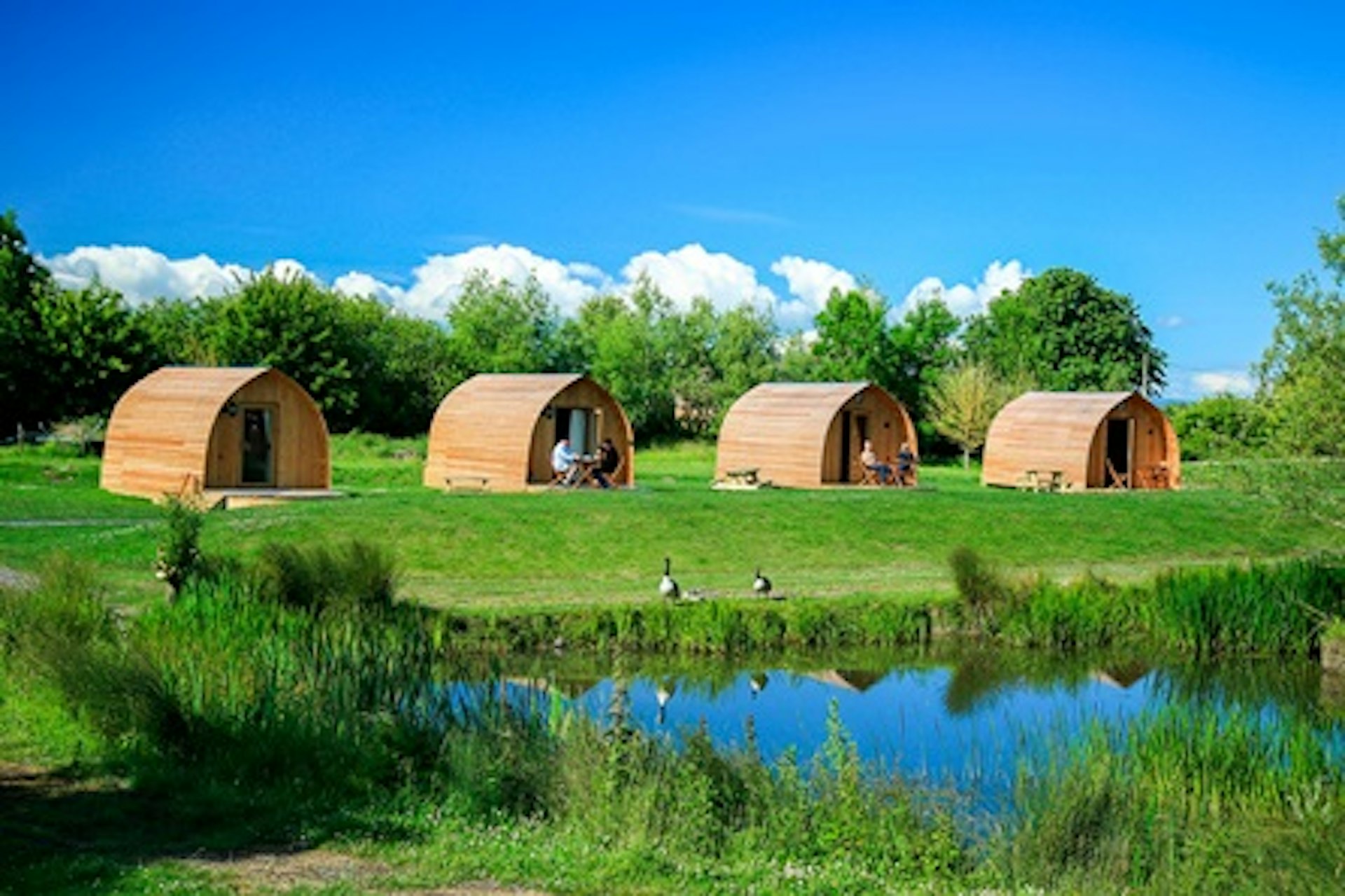 Two Night Somerset Escape in the Strawberry or Raspberry Glamping Pod at Wall Eden Farm 1