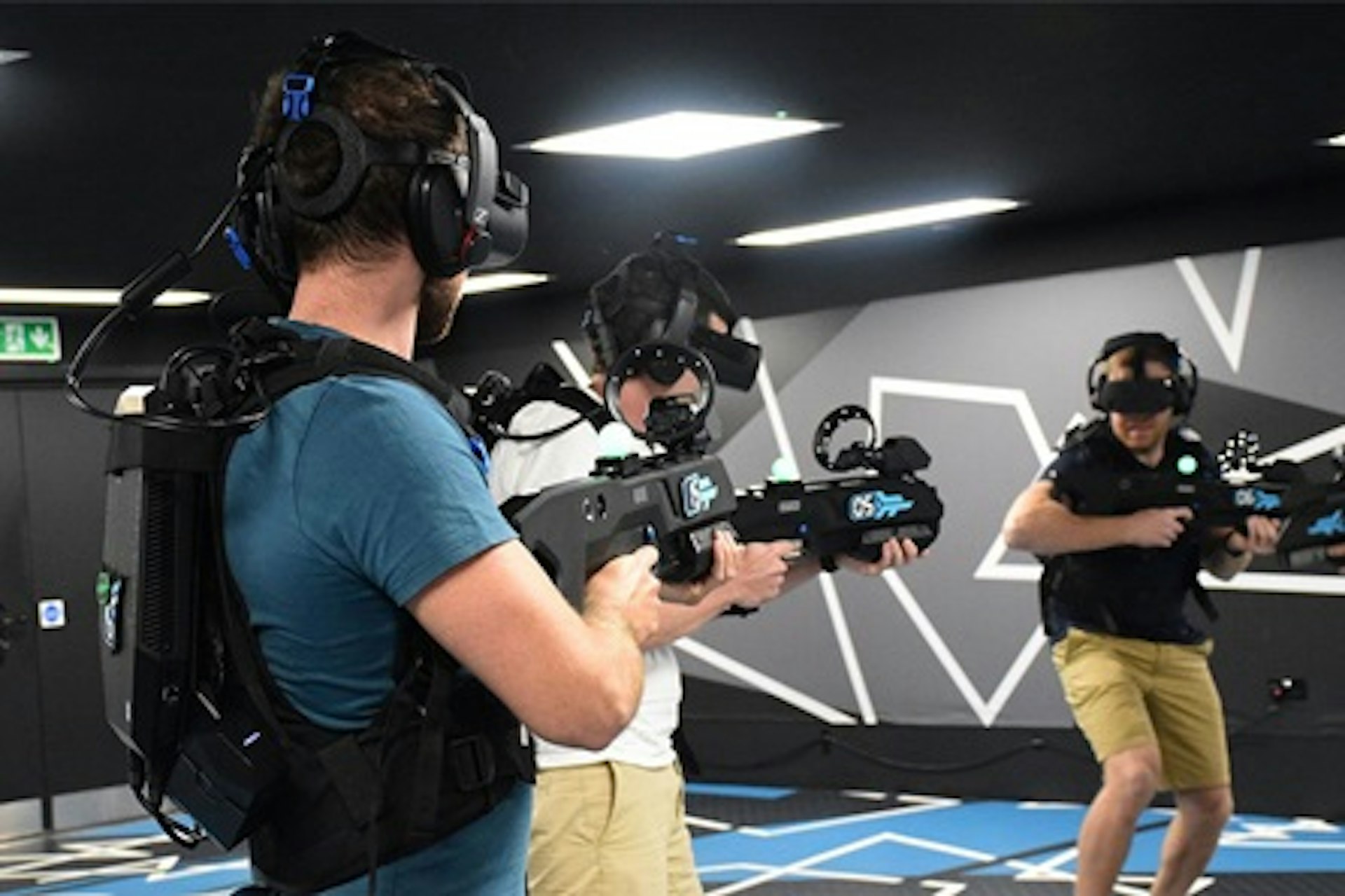 Ultimate Free Roam Virtual Reality Experience for Four at Zero Latency 4