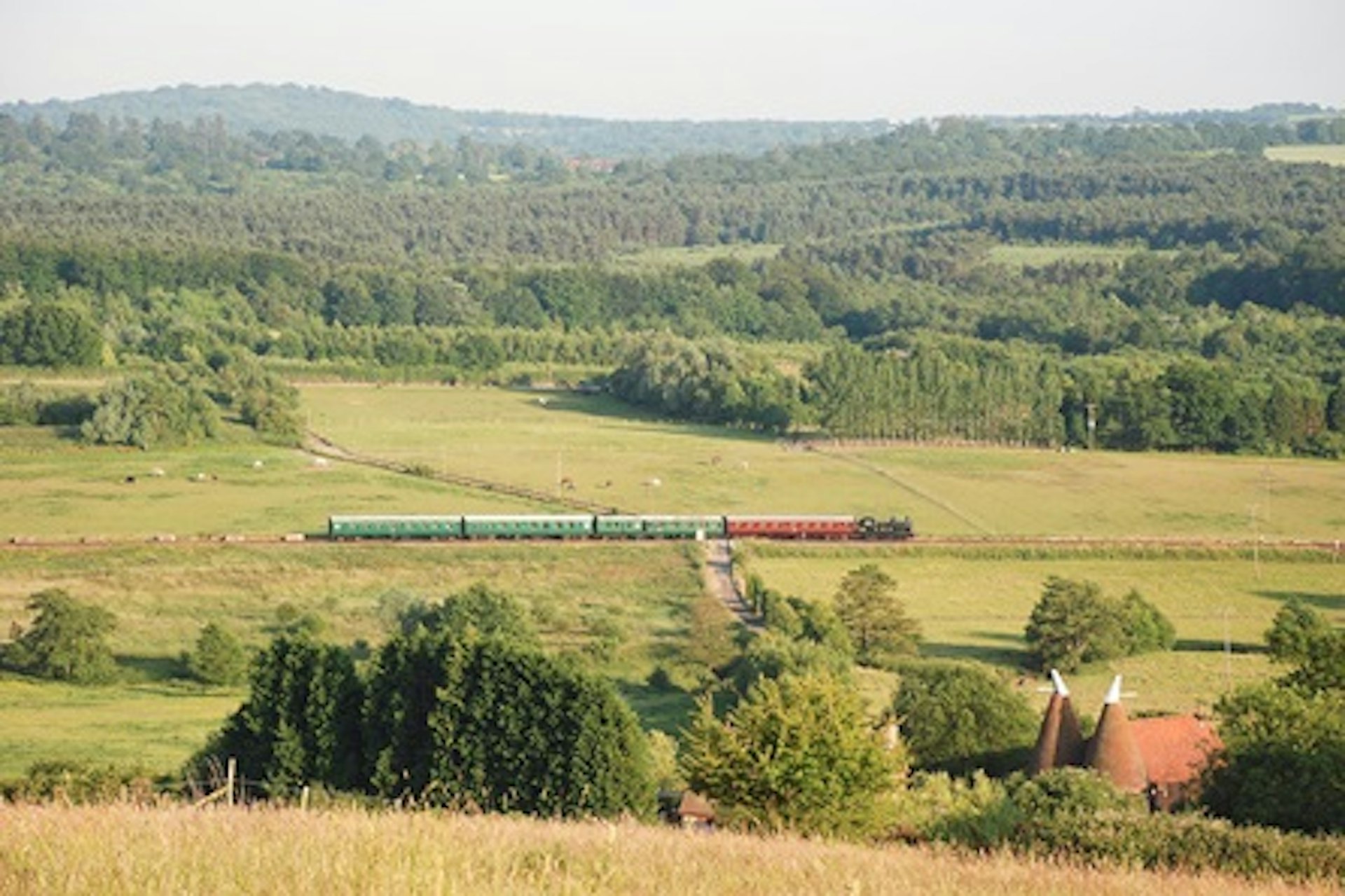 Vintage Steam Train Trip and Traditional Sunday Lunch with Wine for Four 2