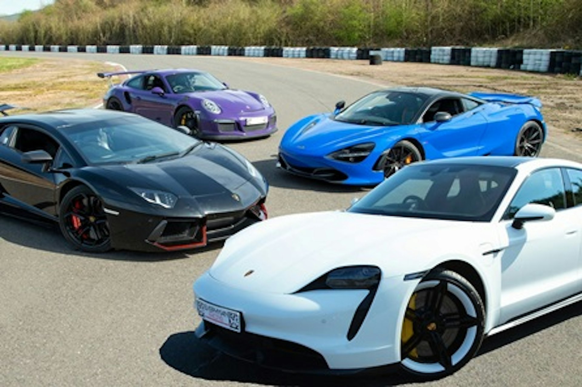 VIP Four Premium Supercar Drive with Hangar Tour, Lunch and High Speed Passenger Ride 2