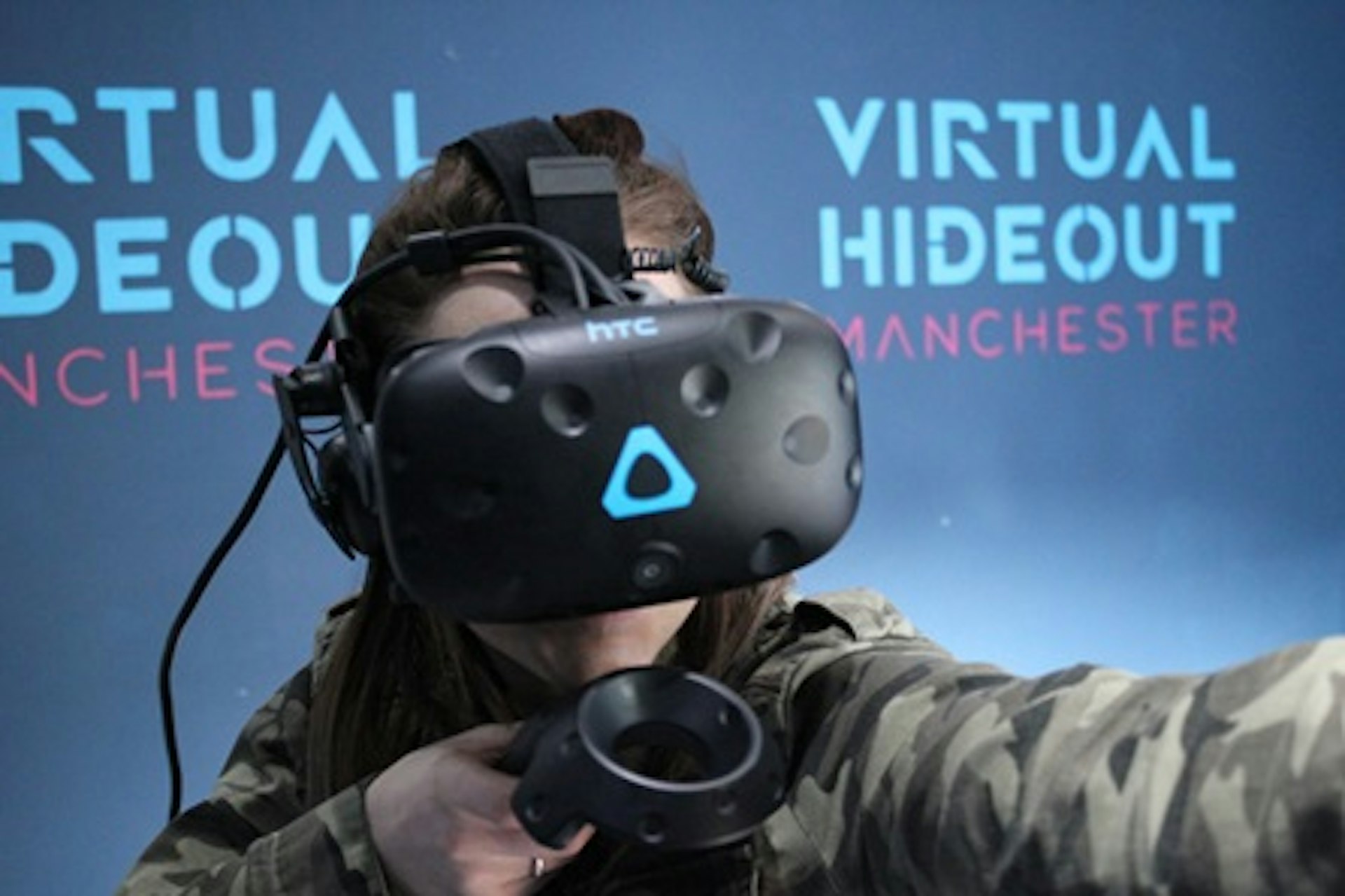 VR Experience for Two at Virtual Hideout Manchester 1