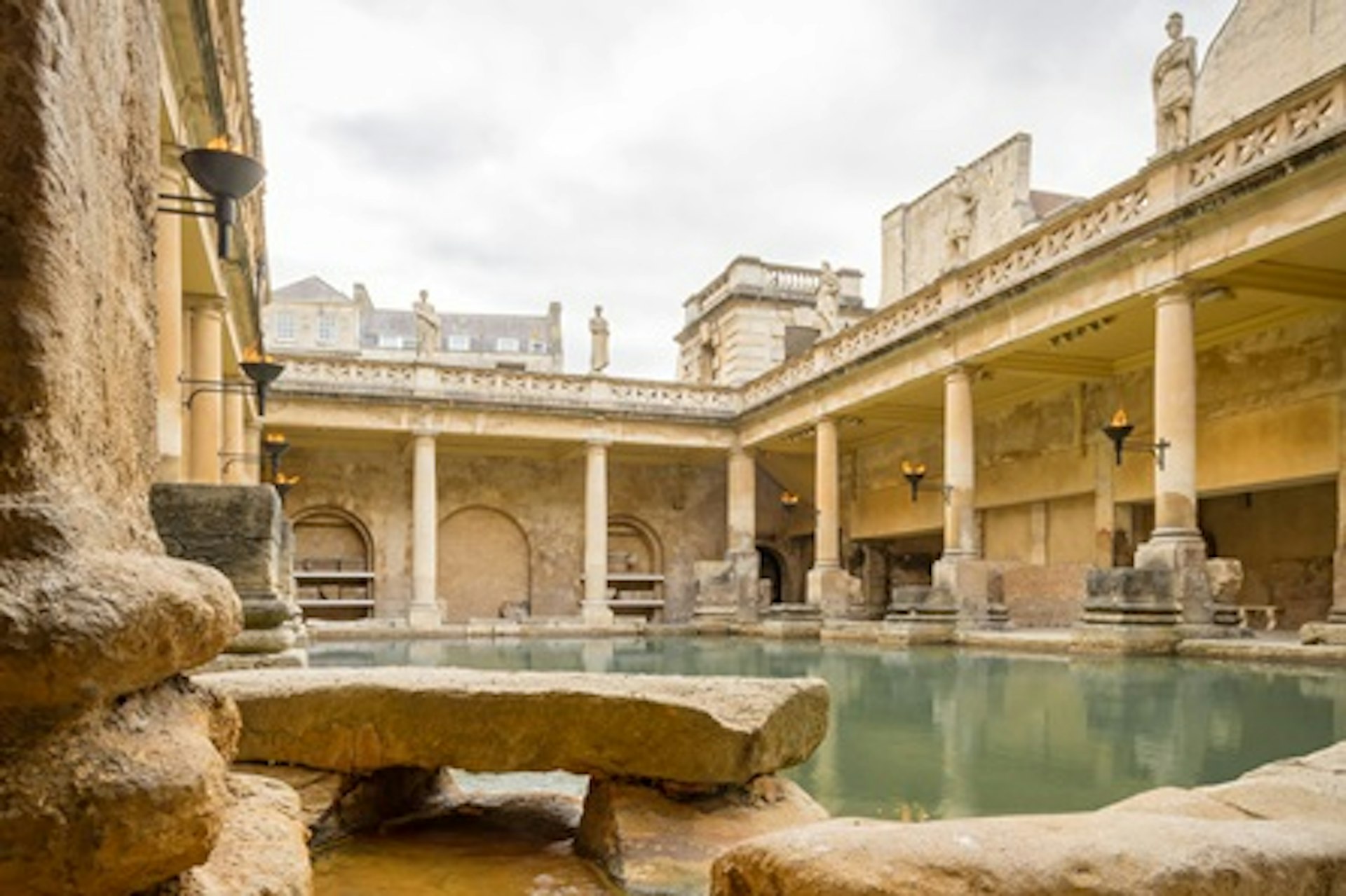Visit to Roman Baths with Afternoon Tea at the 5* Royal Crescent Hotel & Spa for Two 2