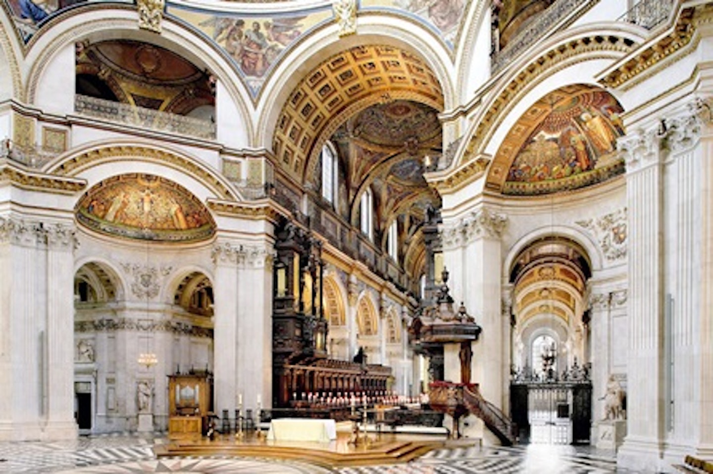 Visit St Pauls Cathedral and Two Course Dinner with Cocktail at Fortnum & Mason, Royal Exchange for Two 1