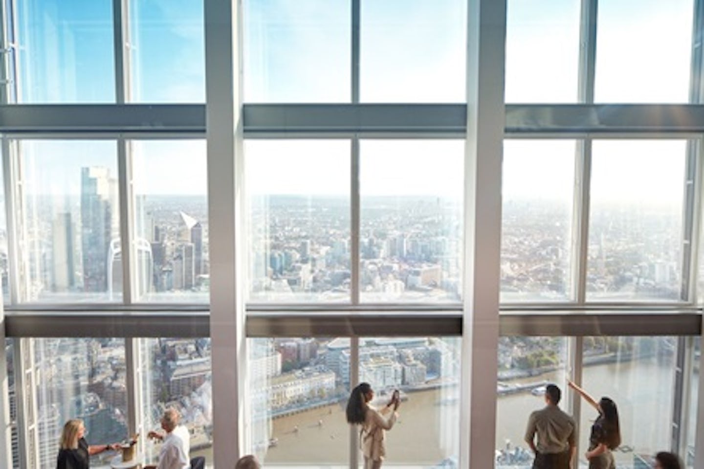 Visit to The View From the Shard for a Family of Four with Souvenir Photos