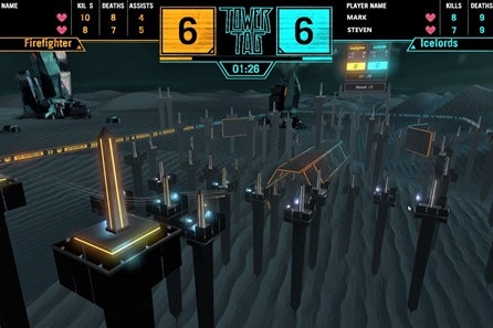 VR Laser Tower Tag For Two 3