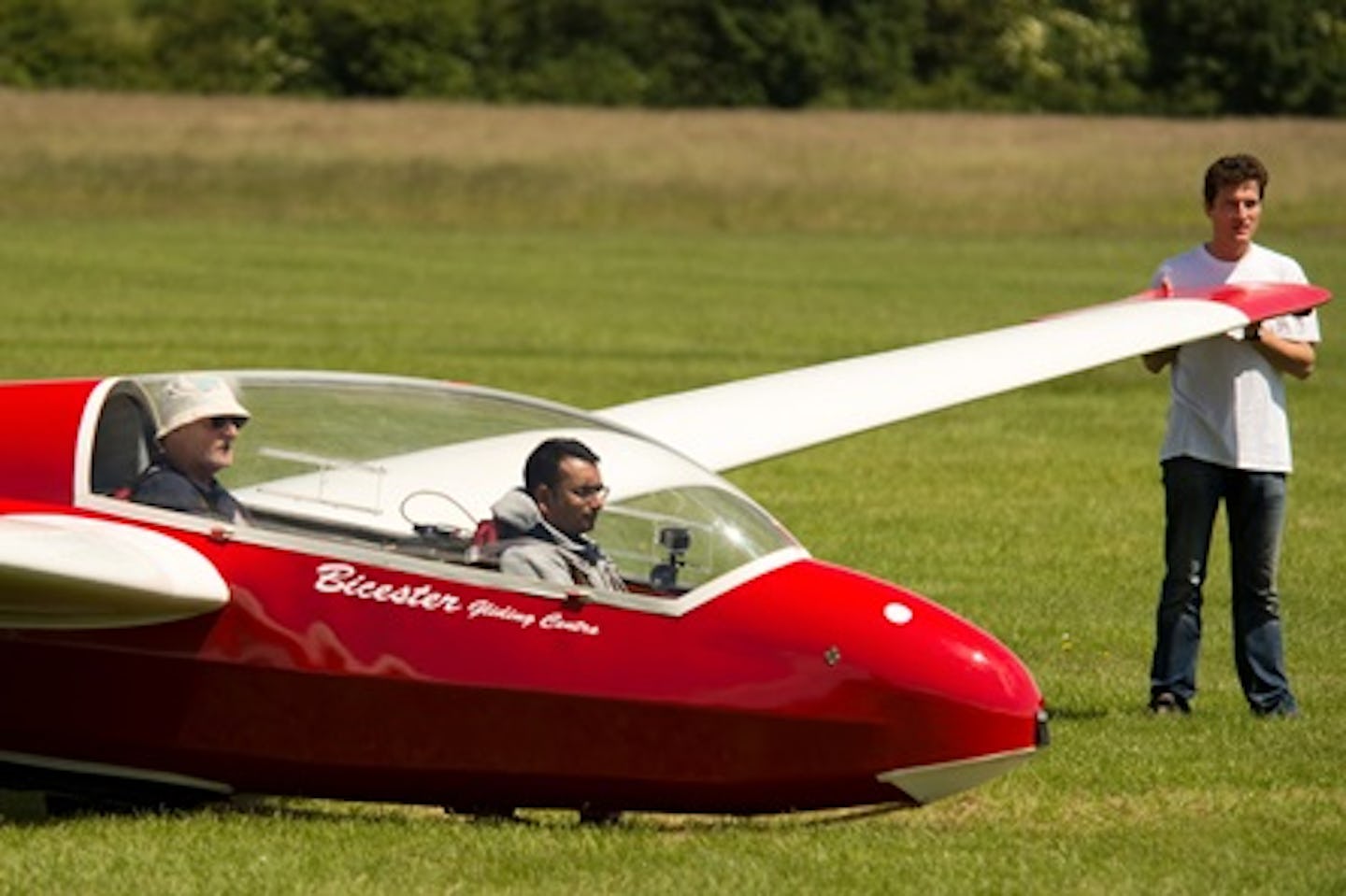 Winch Launch Glider Flight