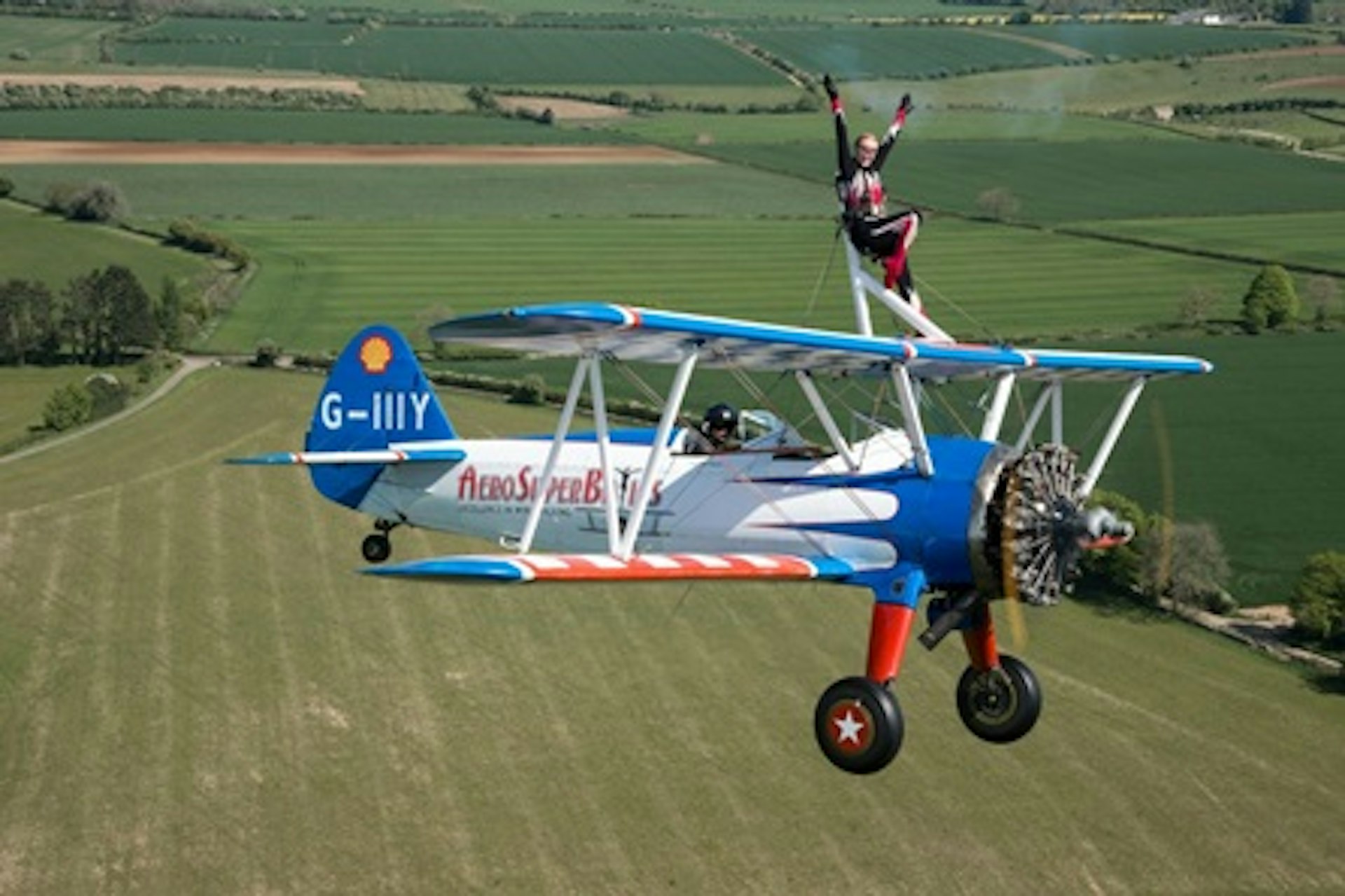 Wing Walking with The AeroSuperBatics Wingwalkers