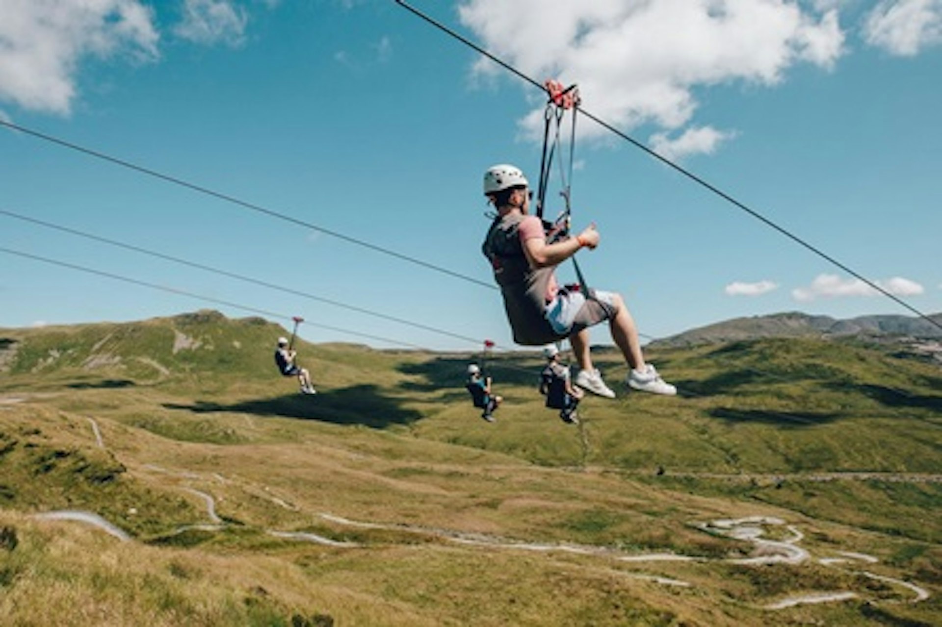 World's Fastest Seated Zip Line and Tower Coaster Experience for Two at Zip World 2