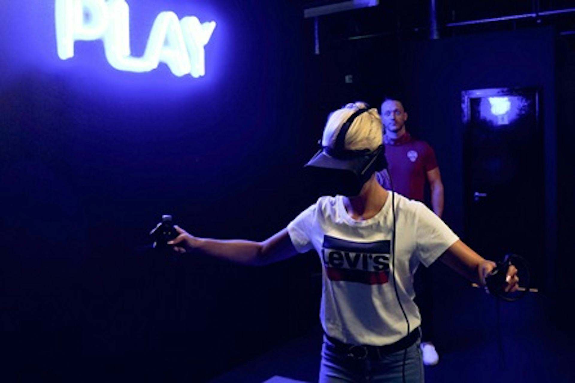 Zombie Overrun Free-Roam VR Experience for Three